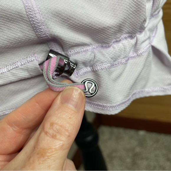 Lululemon Elevate Mesh Tank Top Lavender Purple 4 Activewear Workout - Picture 5 of 12